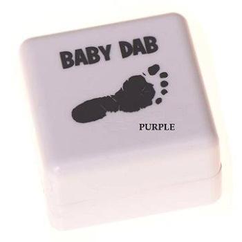 Baby Dab Farba na detské odtlačky, fialová (8594173090026)