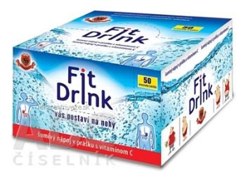 HERBEX FIT DRINK šumivý nápoj v prášku, vrecúška 1x50 ks