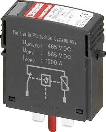 Phoenix Contact 2800624 VAL-MS 1000DC-PV-ST prepäťová ochrana pre skriňový rozvádzač  Přepětová ochrana pre: fotovoltaic