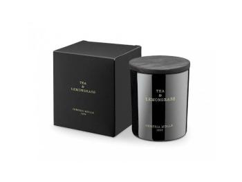 Cereria Mollá Vonná sviečka čierna Tea & Lemongrass (Candle) 230 g