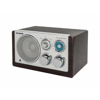 Orava RR-19 B retro rádio, hnedá