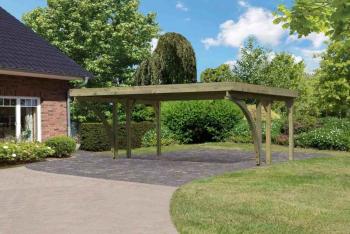 Drevený prístrešok / carport CLASSIC 1C Lanitplast