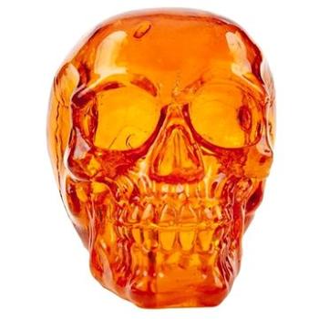 Penn Plax Krišťálová lebka oranžová 7 × 4,6 × 5 cm (0030172099014)