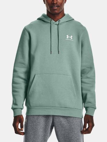 Under Armour UA Essential Fleece Hoodie Mikina Zelená