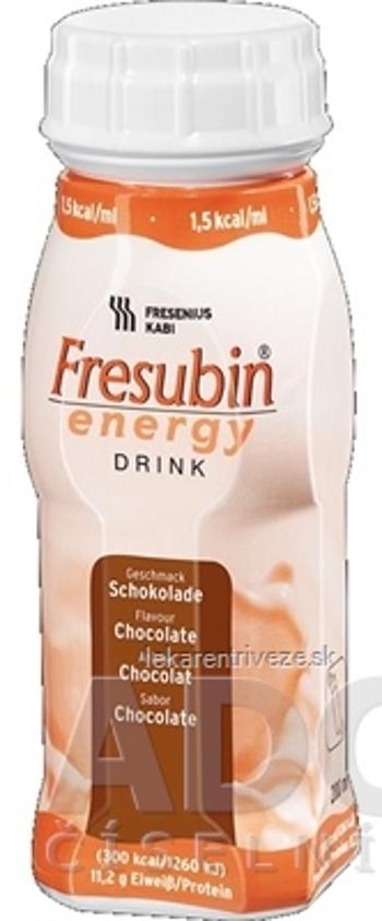 Fresubin Energy DRINK príchuť čokoláda, sol 4x200 ml (800 ml)
