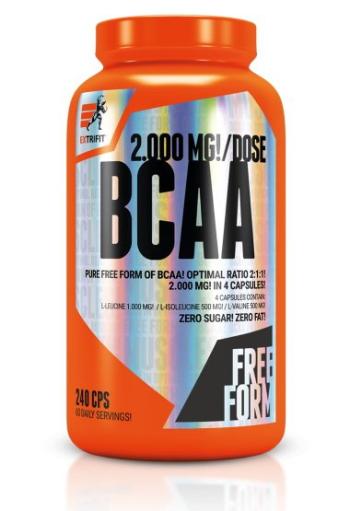 BCAA 2000 mg Optimal Ratio 2:1:1 - Extrifit 240 kaps.