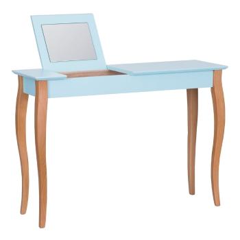 Svetlotyrkysový toaletný stolík so zrkadlom Ragaba Dressing Table, dĺžka 105 cm