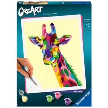 Ravensburger Kreatívne a výtvarné hračky 202027 CreArt Vtipná žirafa (4005556202027)