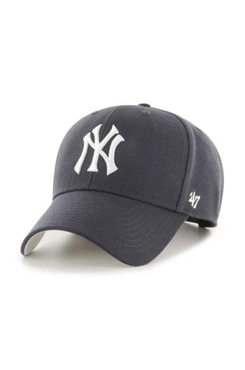 Šiltovka 47 brand MLB New York Yankees tmavomodrá farba, s nášivkou