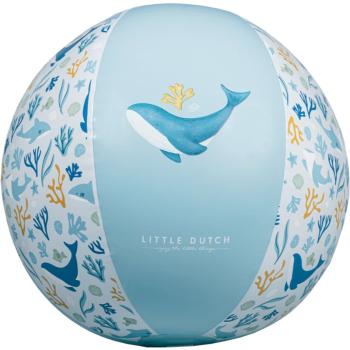 Little Dutch Ocean Dreams Beach Ball Blue nafukovacia lopta 2 y+ 1 ks