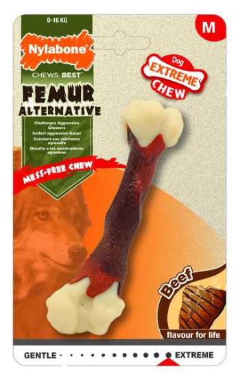 Nylabone Healthy Edibles Extreme Chew Femur Beef M