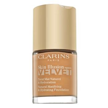 Clarins Skin Illusion Velvet Natural Matifying & Hydrating Foundation tekutý make-up so zmatňujúcim účinkom 107C Beige 30 ml