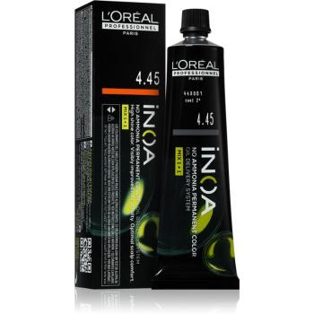 L’Oréal Professionnel Inoa permanentná farba na vlasy bez amoniaku odtieň 4.45 60 ml