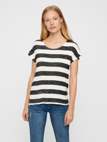 Vero Moda Wide Stripe Tričko Biela