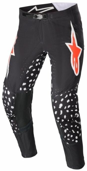 Alpinestars Supertech North Pants Black/Neon Red 36 Motokrosové nohavice