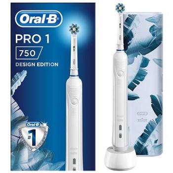 Oral-B Pro 750 Cross Action White + Cestovné puzdro (4210201312314)