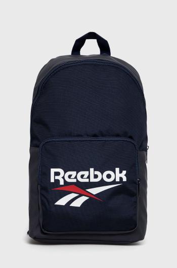 Ruksak Reebok Classic GP0152 tmavomodrá farba, veľký, s potlačou