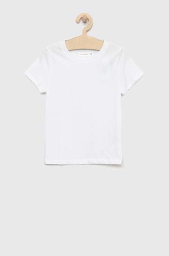 Detské tričko Abercrombie & Fitch biela farba