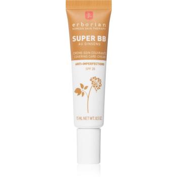 Erborian Super BB BB krém pre bezchybný a zjednotený vzhľad pleti malé balenie odtieň Caramel 15 ml