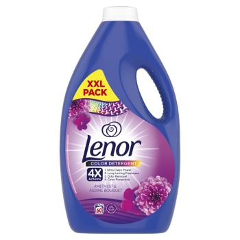 Lenor Tekutý prací prostriedok 3l, 60 praní AmethystAmethyst&Floral Bouquet Color