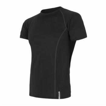 Pánske triko Sensor Merino Wool Active čierne 11109034 XXL