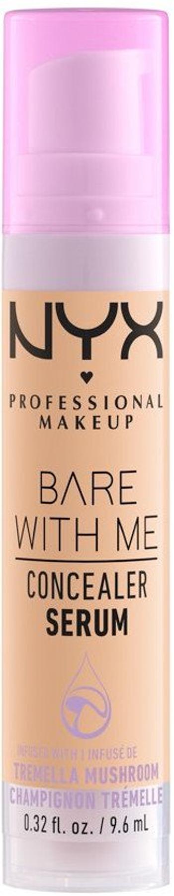 NYX Professional Makeup Bare With Me sérum a korektor 2v1 - odtieň 04 Beige 9.6 ml