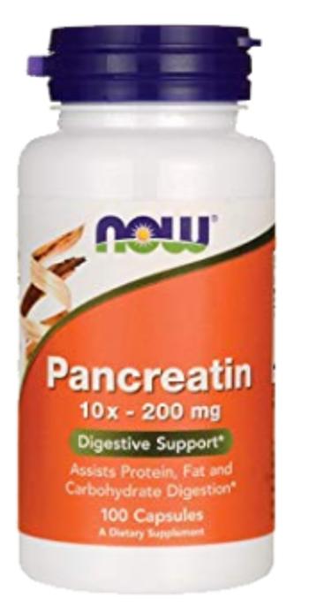 Now Foods Pancreatin 100 kapsúl