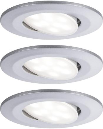 Paulmann 99933 Calla LED vstavané kúpeľňové svetlo sada 3 ks 19.5 W neutrálna biela  chróm (matný)