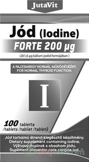 JutaVit Jód Forte 200 μg, 100 tbl