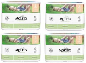 MOLTEX Plienky Mini 3-6 kg ekonomické balenie 4 x 38 ks