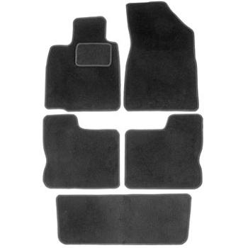 ACI textilné koberce pre DACIA Logan 08-12  čierne (sada 5 ks) (1516X65)