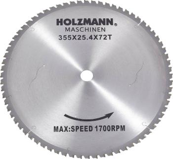 Holzmann Maschinen MKS355SB MKS355SB tvrdokovový pílový kotúč 355 x 25.4 mm Počet zubov (na palec): 72 1 ks