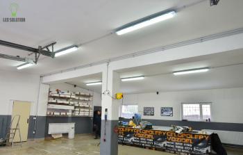 LED Solution Žiarivkové teleso 150cm IP65 + 2x LED trubice 24W Economy+ Barva světla: Studená biela TL3903A-2X58/B/1_6308