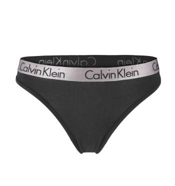CALVIN KLEIN - radiant cotton čierne tangá-M