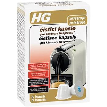 HG čistiace kapsuly na kávovary Nespresso® 6 ks (8711577277406)