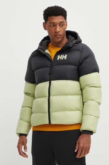 Bunda Helly Hansen ACTIVE PUFFY JACKET pánska, zelená farba, zimná, 53523