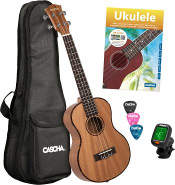Cascha HH2049 Premium Tenorové ukulele Natural