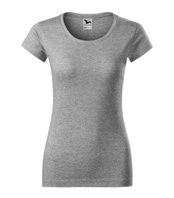 MALFINI Dámske tričko Viper - Tmavošedý melír | XL