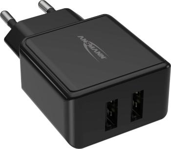 Ansmann HomeCharger HC212 1001-0106 USB nabíjačka do zásuvky (230 V) Výstupný prúd (max.) 2400 mA 2 x USB 2.0 zásuvka A