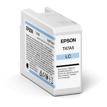 EPSON C13T47A500 - originálna cartridge, svetlo azúrová