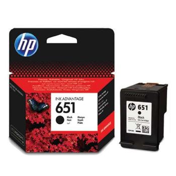 HP C2P10AE - originálna cartridge HP 651, čierna, 600 strán