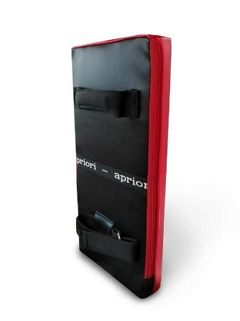 Box lapa Apriori Synt. kůže - 22 x 45 cm - červená