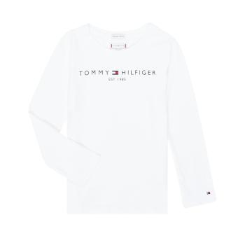 Tommy Hilfiger  ESSENTIAL TEE L/S  Tričká s dlhým rukávom Biela