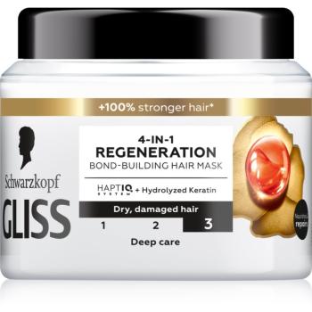 Schwarzkopf Gliss Total Repair regeneračná maska pre suché a poškodené vlasy 400 ml