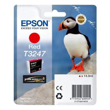 EPSON T3247 (C13T32474010) - originálna cartridge, červená, 14ml
