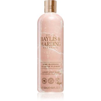 Baylis & Harding Elements Pink Blossom & Lotus Flower luxusný sprchový gél 500 ml