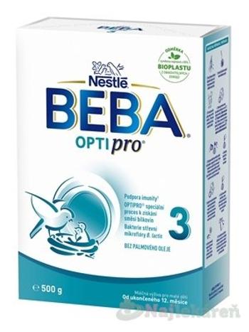 BEBA OPTIPRO 3 mliečna výživa (od ukonč. 12m), 500g