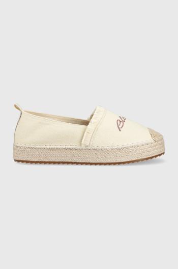 Espadrilky Blauer Sunray béžová farba, S3SUNRAY01