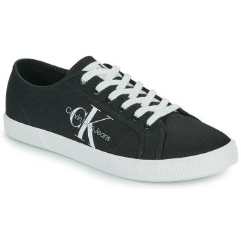 Calvin Klein Jeans  ESS VULCANIZED LOW LACEUP CS ML  Nízke tenisky Čierna