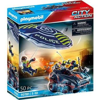Playmobil Policajný padák: Prenasledovanie obojživelného vozidla (4008789707819)